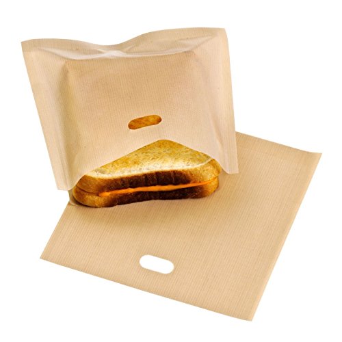 toaster-bags Toaster bags Reusable 100 use Non-Stick Sandwich/S