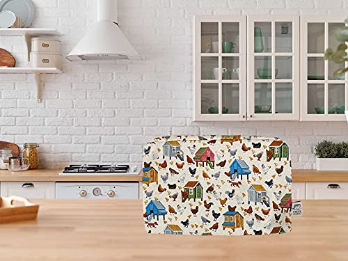 toaster-covers Cozycoverup® Dust Cover for Toaster Farm (2 Slice