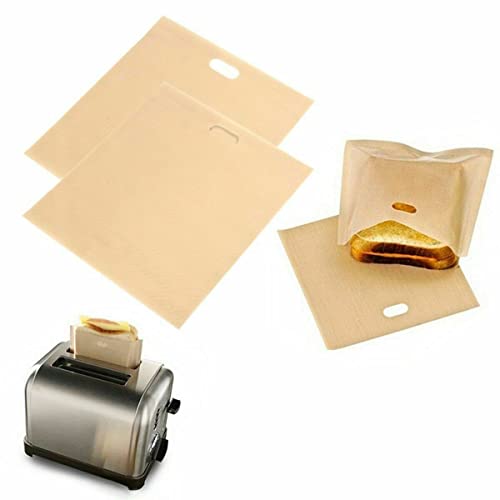toaster-pockets Toast Bags Sandwich Toaster Bags Washable Reusable