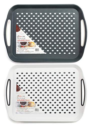 toaster-trays DIVCHI 2X Set of Anti-Slip Rectangular Non-Slip To