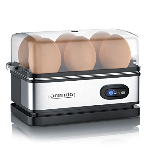 toasters-with-egg-poacher Arendo - Electric Egg Boiler - Automatic Cooker wi