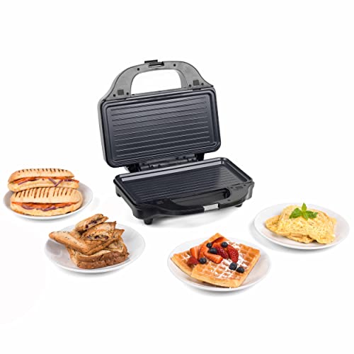 toasters-with-egg-poacher Salter EK2143FOUR XL 4-in-1 Snack Maker, Interchan