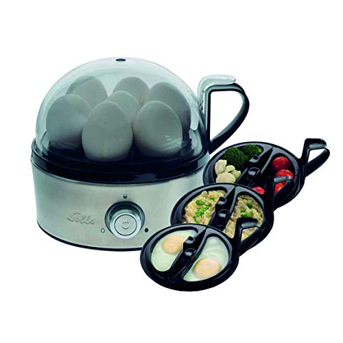 toasters-with-egg-poacher Solis Egg Boiler & More 827 - Egg Cooker, Electric
