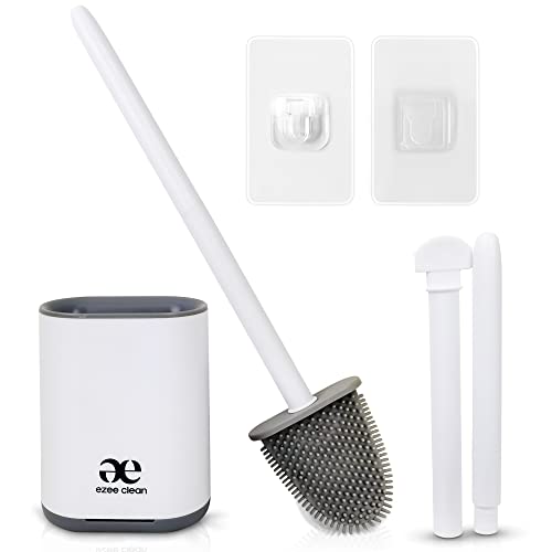 toilet-brush-sets Toilet Brush, Silicone Toilet Brushes and Holder S