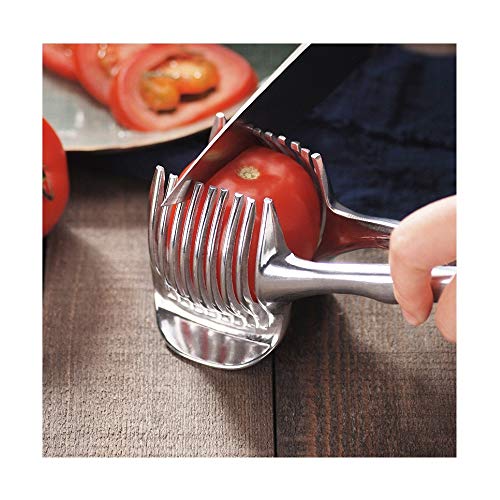 tomato-slicers KOKSI Handheld Stainless Steel Fruit and Vegetable