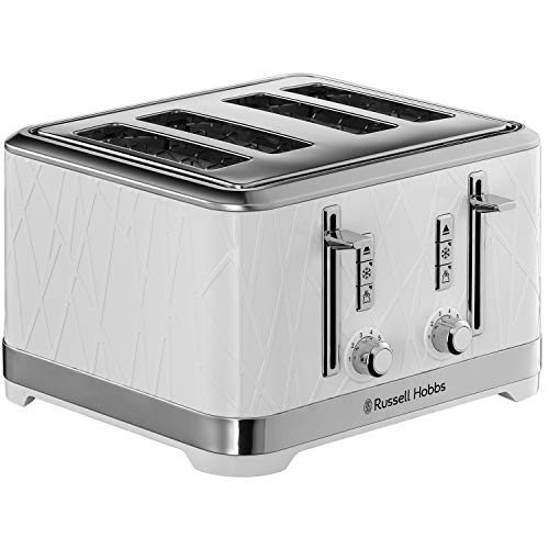 transparent-toasters Russell  Hobbs 28100 Structure Toaster, 4 Slice -