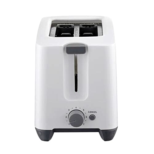 travel-toasters White Toaster 2 Slice Auto Shut-off Slim Bread Toa