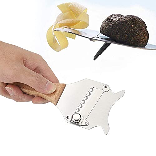 truffle-slicers GOTOTOP Stainless Steel Truffle Slicer, Chocolate