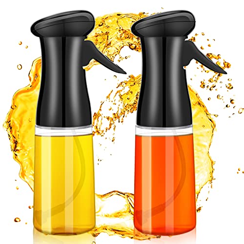 vinegar-spray-bottles Olive Oil Spray Bottle, Xpsirny 2 Pack Oil Sprayer