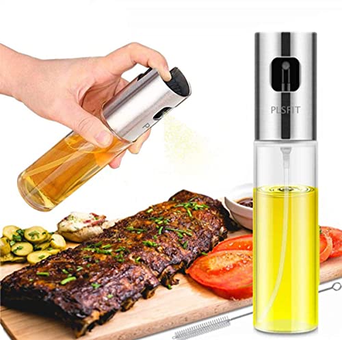 vinegar-spray-bottles Olive Oil Sprayer, Transparent Glass Cooking Oil S