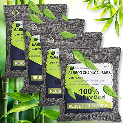 wardrobe-air-fresheners Bamboo Charcoal Air Purifier Bag for Closet Odor E