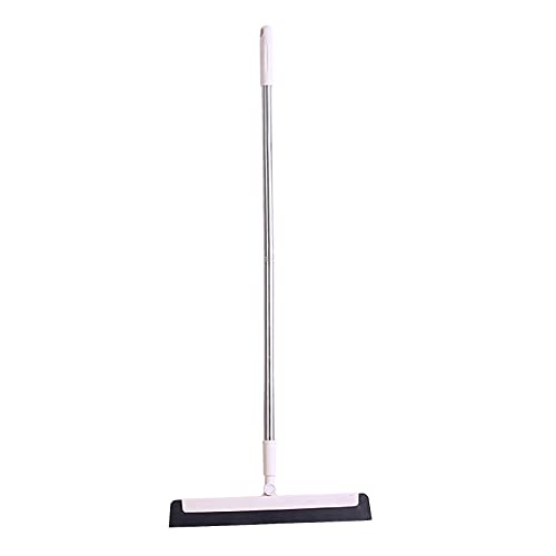 water-brooms Floor Squeegee, 3Parts Long Handle Rubber Wiper Cl