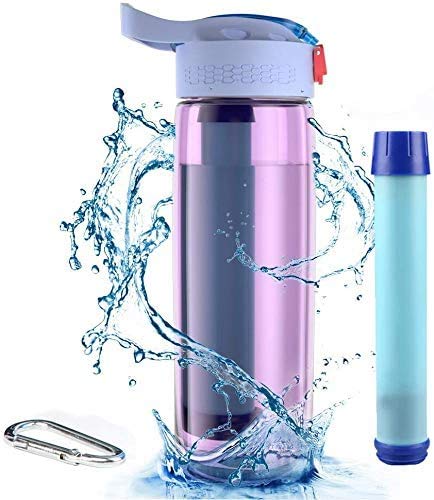water-purifier-bottles Qunlei Water Filter Bottle, Emergency Water Purifi