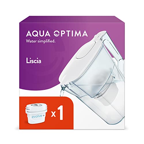 water-purifier-jugs Aqua Optima Liscia Water Filter Jug & 1 x 30 Day E