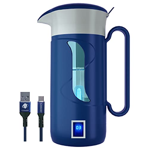water-purifier-jugs GOSOIT UV Water Filter Pitcher Purifier Water Puri