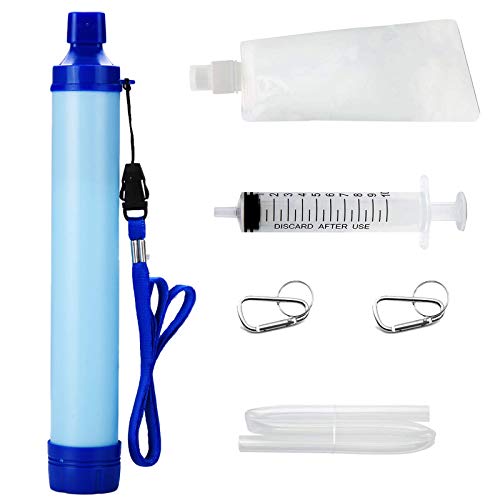 water-purifier-straws Alfaview Personal Water Filter, 1500L Portable Wat