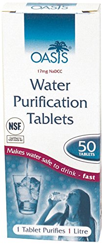 water-purifier-tablets BCB CR210 Oasis Water Purification Tablets Pack of