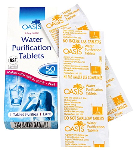 water-purifier-tablets Mountain Warehouse Oasis Water Purification Tablet