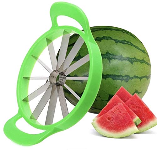 watermelon-slicers 24x7 Large Watermelon Cutter Slicer Stainless Stee