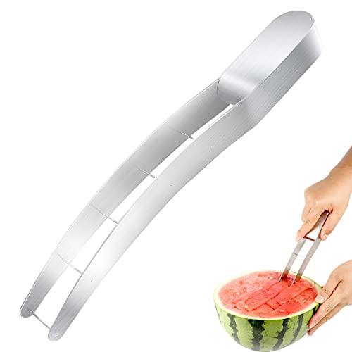 watermelon-slicers LUTER Watermelon Cutter, Stainless Steel Watermelo
