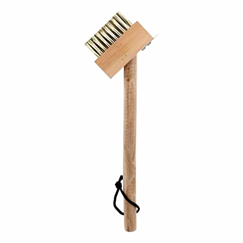 weed-brushes GOLDY Wire Broom Patio Brush Brass Weed Removal To