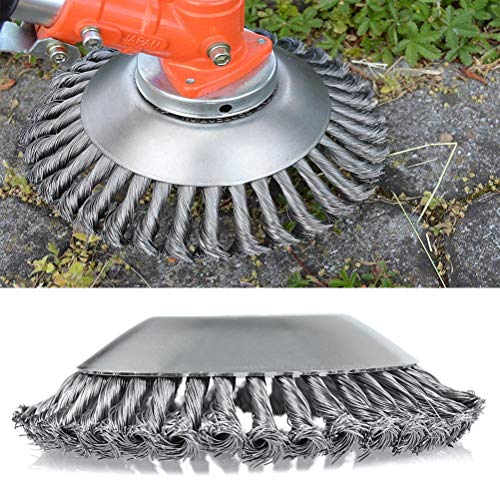 weed-brushes NA Knotted Wire Grass Trimmer Cutter Head, Weed Br