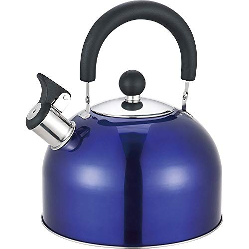 whistling-kettles MS Small Purple whistling kettle 2.5Ltr Stainless