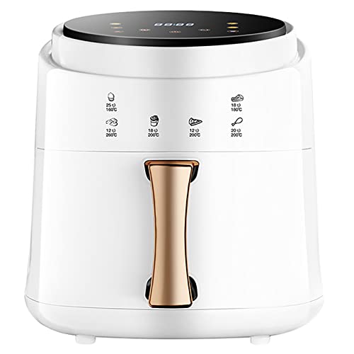 white-air-fryers Vetitkima Air Fryer with Rapid Air Circulation, 8L