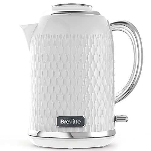 white-kettles Breville Curve White Electric Kettle | 1.7L | 3KW