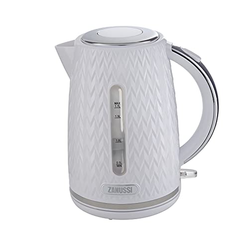 white-kettles Zanussi ZEK-1350-WT Digital Cordless Kettle - Whit