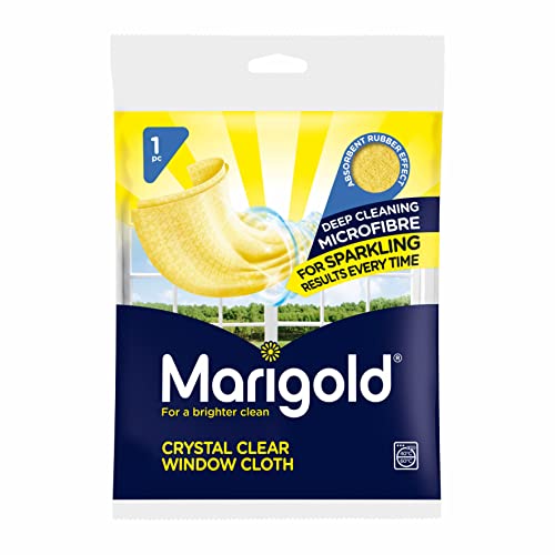 window-cloths Marigold Crystal Clear Window Cloth, Pack of 20