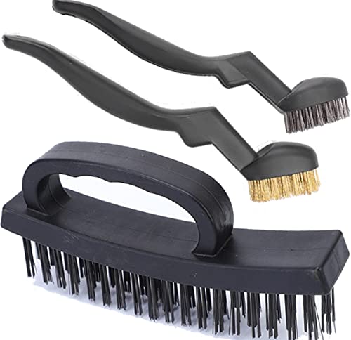 wire-brushes Wire Brush Set for Rust Remover, Small Wire Brushe