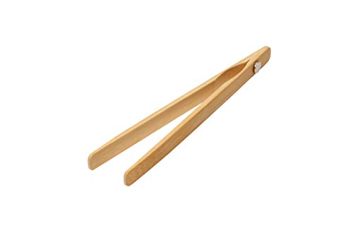 wooden-toaster-tongs Dexam Wooden Magnetic Toast Tongs, Beech Wood