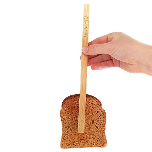 wooden-toaster-tongs Frog Plop Bamboo Wooden Toast Tongs Wood Toaster T