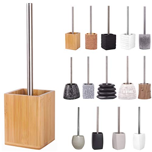wooden-toilet-brushes Toilet Brush and Holder, Wide choice of beautiful