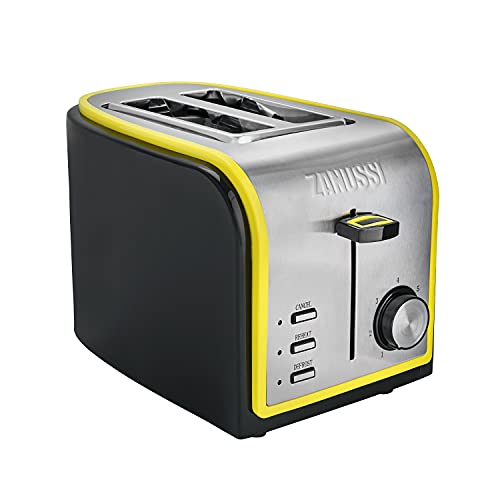 yellow-toasters Zanussi ZST-6579-YL Stainless Steel Toaster (2 Sl