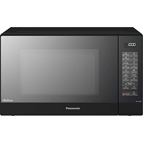 1000w-microwaves Panasonic PA4600 NN-ST46KBBPQ Microwave, Black, 18