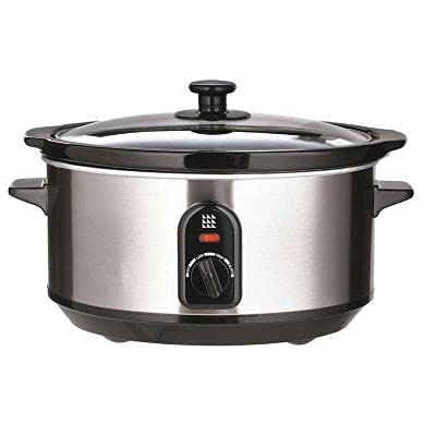 3-5l-slow-cookers Lakeland Electric Family Slow Cooker, Brushed Chro