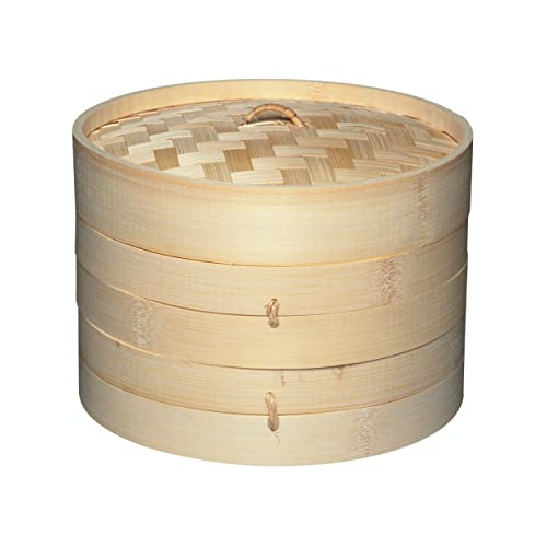 bamboo-steamers KitchenCraft World of Flavours Bamboo Steamer Bask