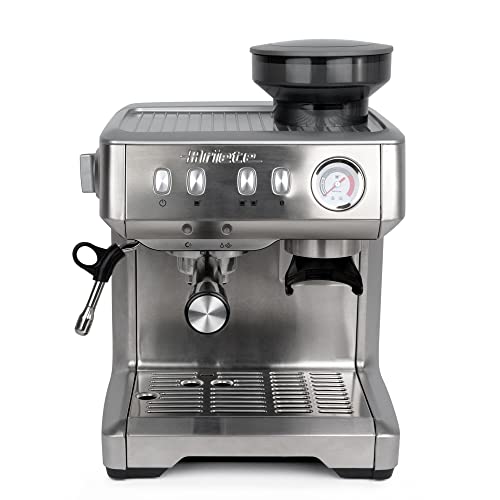 barista-coffee-machines Ariete 1313 Metal Espresso Machine, Automatic Bean