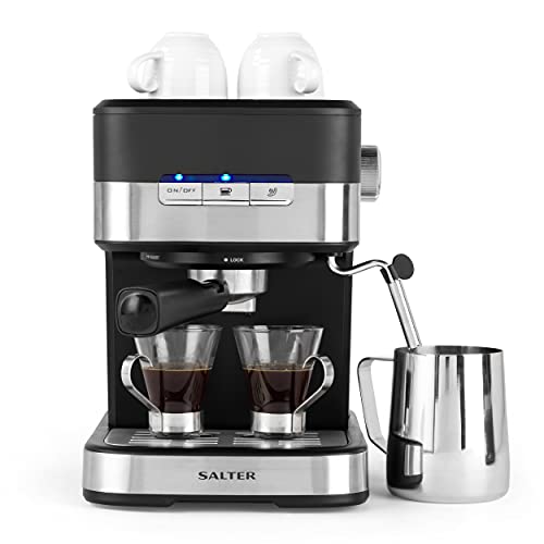 barista-coffee-machines Salter EK4623 Caffé Espresso Pro Maker, 15-Bar Pr