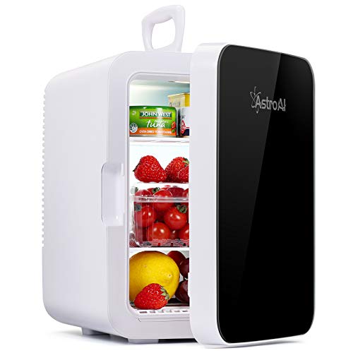bedroom-fridges AstroAI Mini Fridge 10 Litre, 15 Can Portable Cool