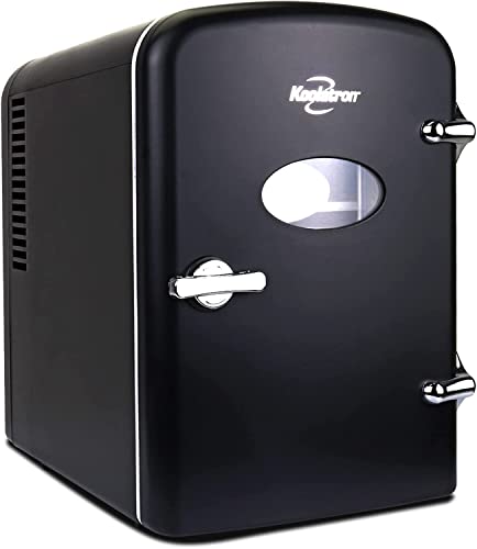 bedroom-fridges Koolatron Retro 4L 6 Can Portable Mini Fridge Comp