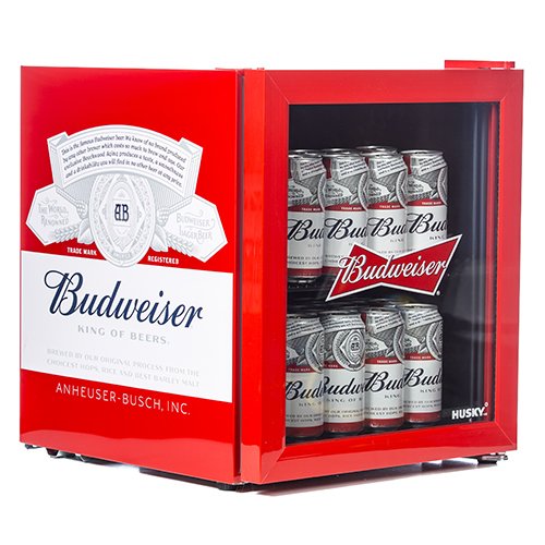 beer-fridges Husky HUS-HU225 Budweiser Drinks Cooler
