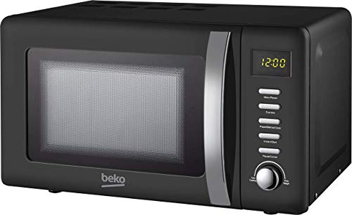beko-microwaves Beko Solo Retro Microwave MOC20200B |Retro Black D