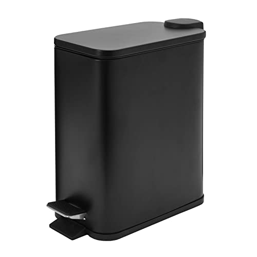 black-bins Access Hardware Narrow Profile Matte Black Bathroo