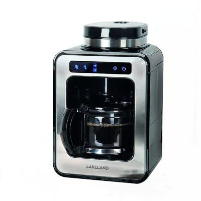 black-coffee-machines Lakeland Bean to Cup Coffee Machine Black with Kee