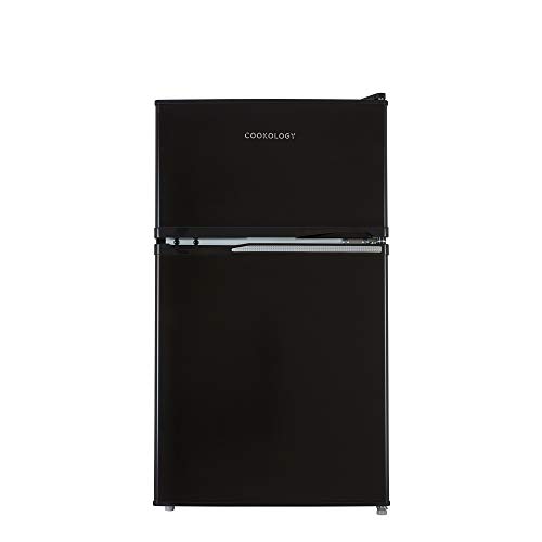 black-fridge-freezers Cookology UCFF87 47cm Freestanding Undercounter 2