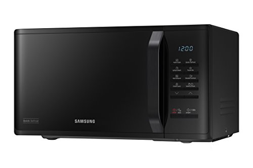 black-microwaves Samsung MS23K3513AK Solo Microwave, 23 Litre, Blac