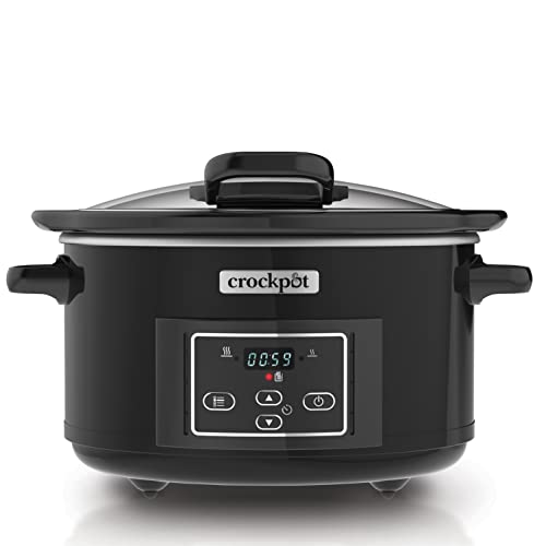 black-slow-cookers Crockpot Lift and Serve Digital Slow Cooker with H